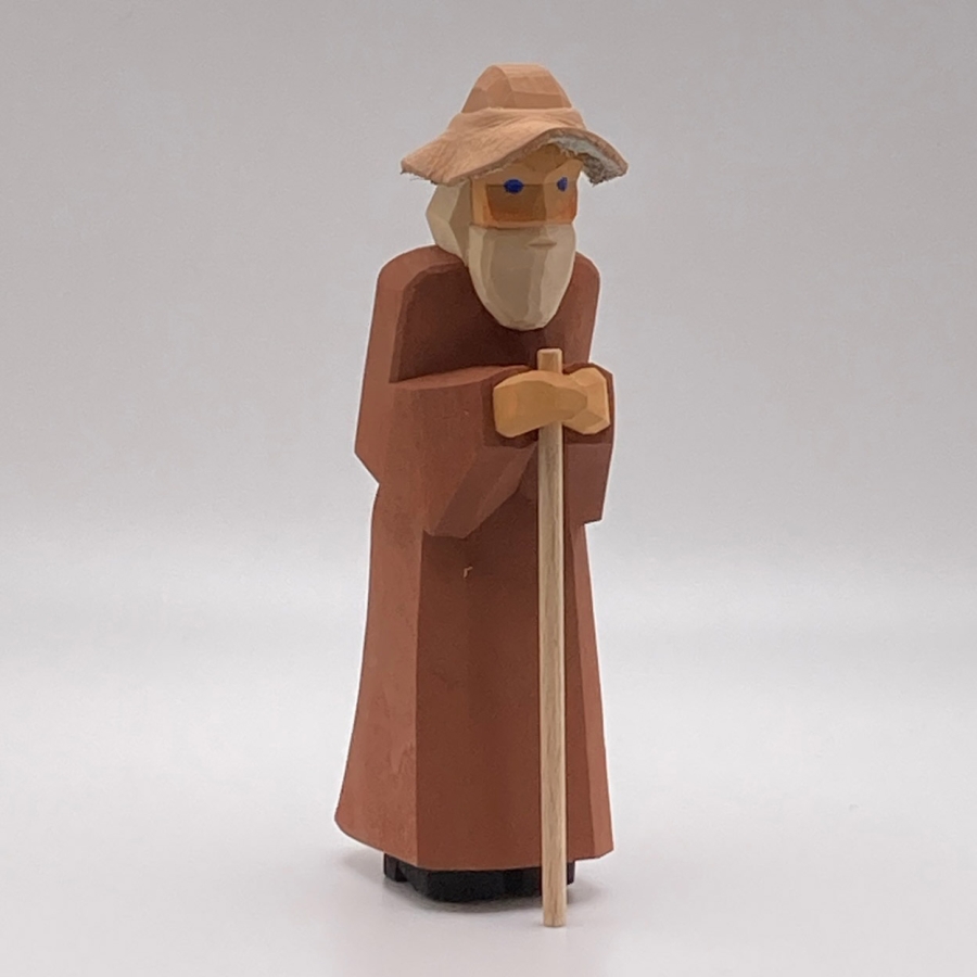 Shepherd, with Hat and Staff