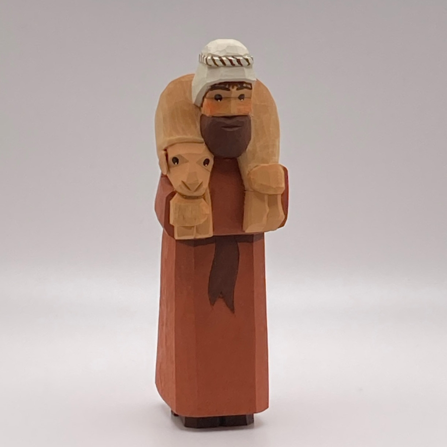 Shepherd, Bedouin, with Lamb 