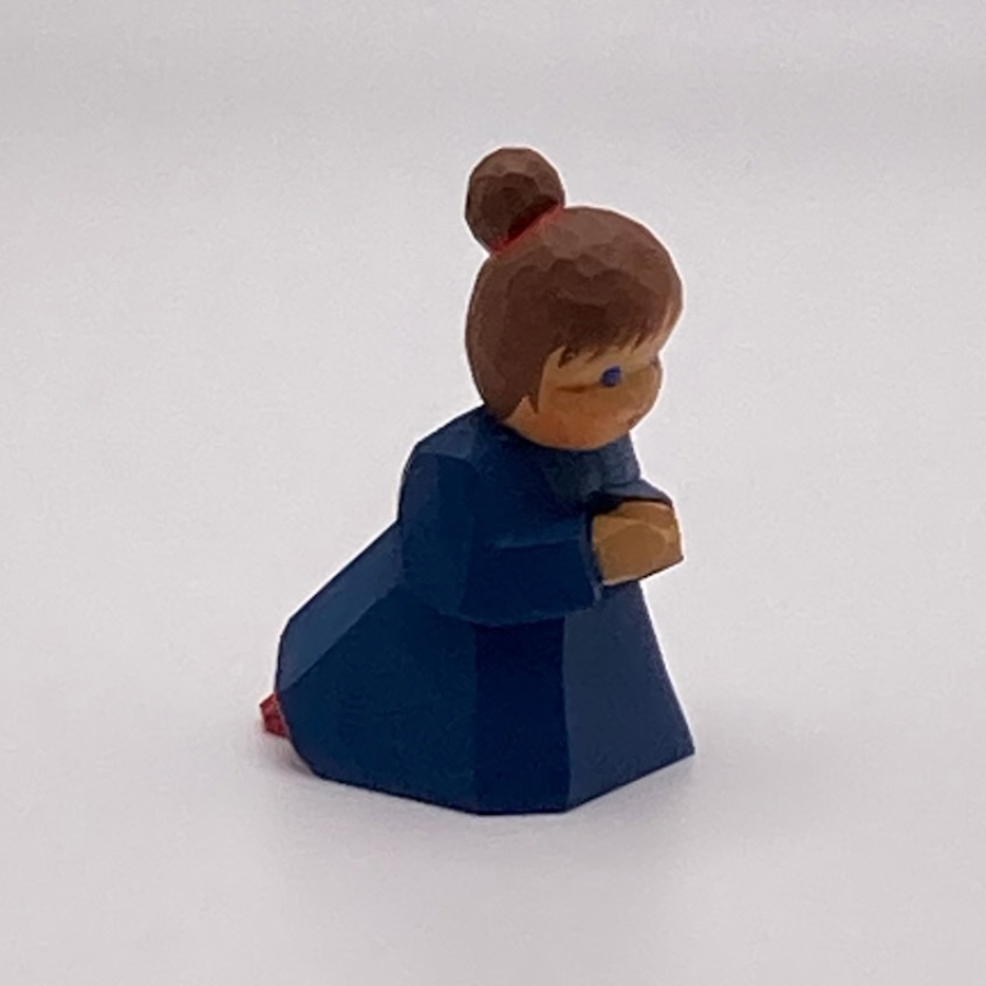 Girl, Kneeling, Praying