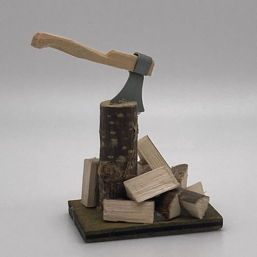 Woodpile and Axe 